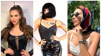 Iulia Vantur s-a facut bruneta! Cum arata vedeta cu par negru si scurt