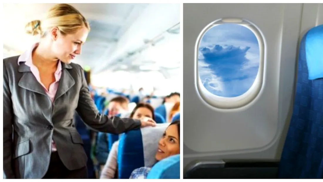 De ce stewardesele te roaga sa ridici obloanele geamurilor la aterizare si decolare. Care este motivul lor