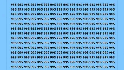Test de perspicacitate | Ești genial dacă poți găsi numărul 999 în maximum 9 secunde