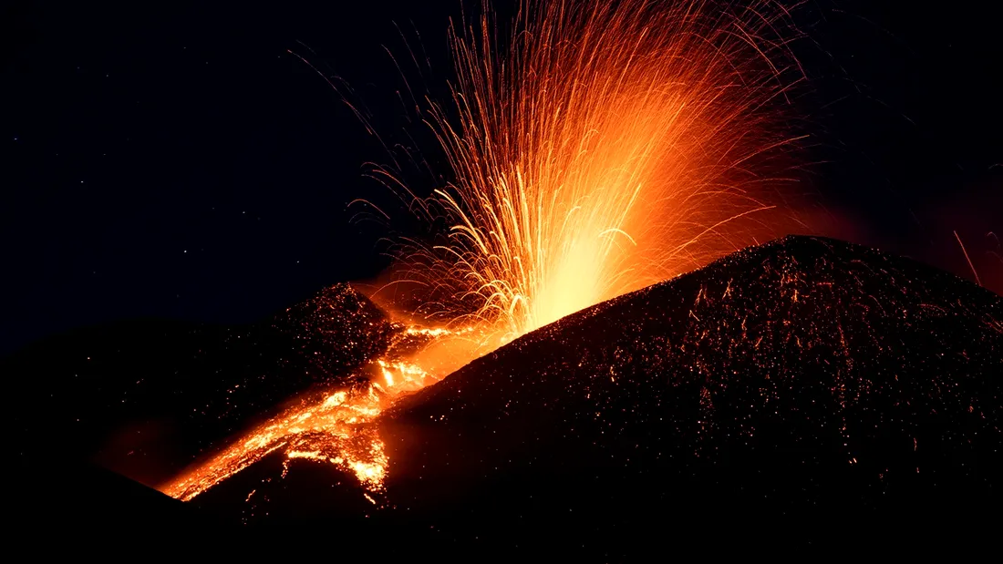 Etna, cel mai activ vulcan din Europa, a erupt din nou