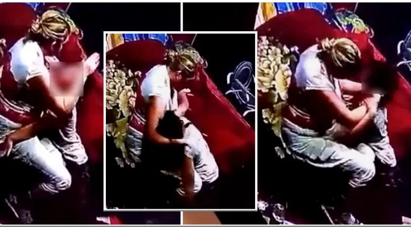 Imagini socante! O ingrijitoare bate fetita de care avea grija. Pacienta sufera de paralizie. Ce a putut sa ii faca VIDEO