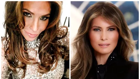 A invins cancerul si a cheltuit o avere ca sa arate fix ca Melania Trump! Cum arata femeia inainte de operatii