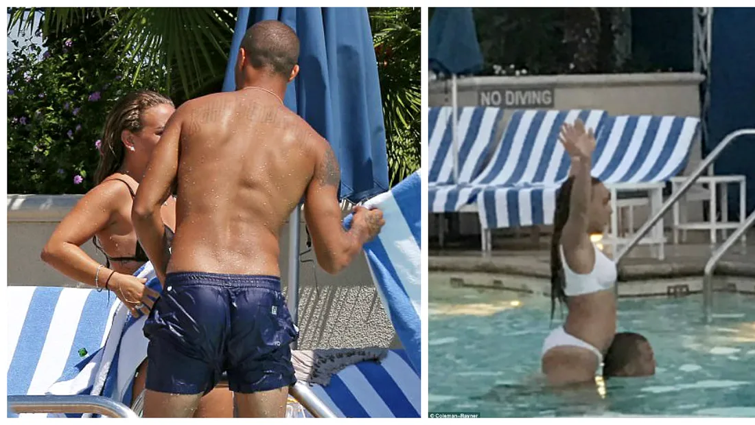 Jeremy Meeks divorteaza! Cel mai sexy puscarias se distreaza cu amanta in piscina pana la oficializarea separarii