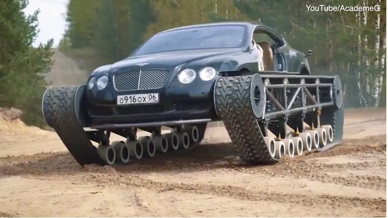 Bentley transformat in TANC 5 