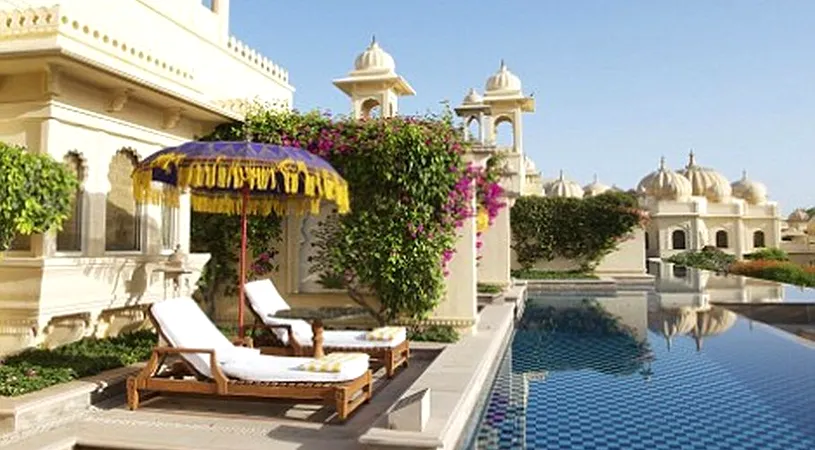 Cel mai tare hotel din lume e unde nici nu te astepti! Uite cum poate sa arate resortul asta de lux din India