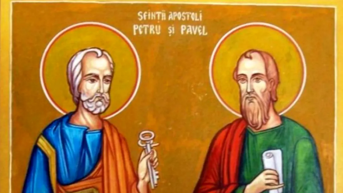 Calendar ortodox 29 iunie. Rugăciune către Sf. Apostoli Petru și Pavel pentru bunăstare