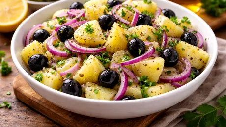 Salată orientală de post – rețeta simplă și gustoasă care cucerește mesele din perioada postului