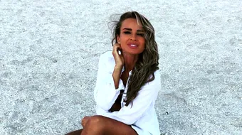 Ii place pielea bronzata! Diana Munteanu face plaja in fiecare weekend