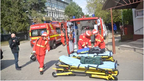 Incendiu la Spitalul Judetean Buzau. O intreaga sectie a fost evacuata VIDEO