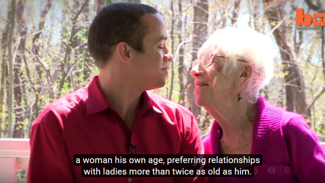 El are 31 de ani, iar ea 91 si se iubesc! Formeaza cuplul cu cea mai mare diferenta de varsta din lume! Incredibil VIDEO