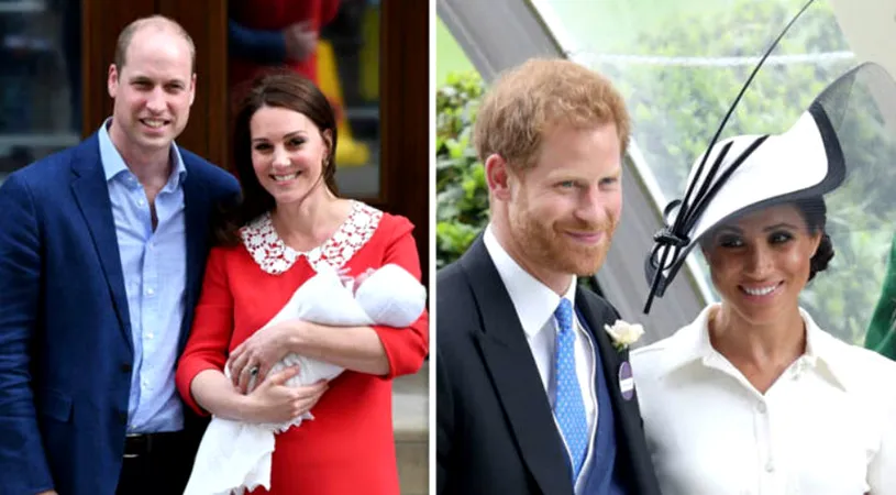 Cine ar putea fi nasii Printului Louis si cand va fi botezat! DE CE au fost Meghan Markle si Harry exclusi de pe lista