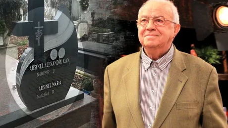 Ce i-a pus familia lui Alexandru Arşinel în sicriu? Imaginile durerii de la înmormântarea marelui actor