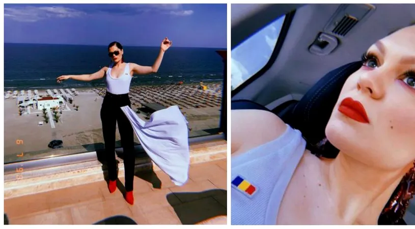 Jessie J., show incendiar la Neversea 2019! Vedeta a purtat o tinuta romaneasca Seen Users VIDEO