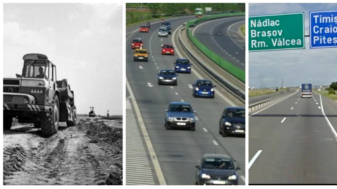 Povestea nestiuta a celei mai VECHI autostrazi din Romania. Cum a inceput proiectul si de ce Nicolae Ceausescu a dorit sa se construiasca una