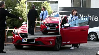 Ilinca Vandici, incident in trafic! Un barbat s-a pus in fata masinii sale. Ce s-a intamplat