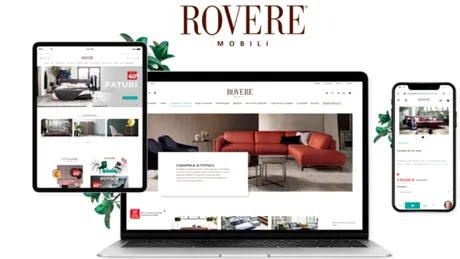 Brandul de mobilă de lux ROVERE MOBILI a lansat magazinul online www.rovereshop.ro