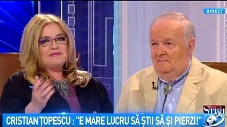 Drama Cristinei Topescu: a suferit enorm din cauza tatalui sau. Ce ii reprosa fostului comentator sportiv, in urma cu un an. Dezvaluiri inedite despre Cristian Topescu
