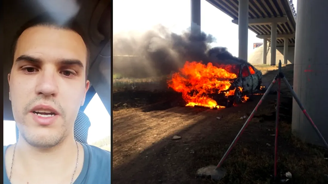 Matusa lui Adrian Lipan, tanarul care si-a dat foc in masina, in Medgidia, spune tot adevarul: Sper ca Dumnezeu vede si il pune sa plateasca