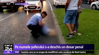 VIDEO! Politista de 23 de ani lovita de un Logan in intersectia de la Universitate cand a incercat sa-l opreasca dupa ce a trecut pe rosu