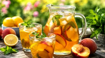 Ceai răcoritor de vară făcut acasă. Băutura naturală care poate deveni favorita sezonului cald