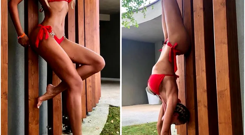 Bianca Dragusanu si-a asortat costumul de baie cu cel al fiicei sale. Imaginea care a topit inimile fanilor