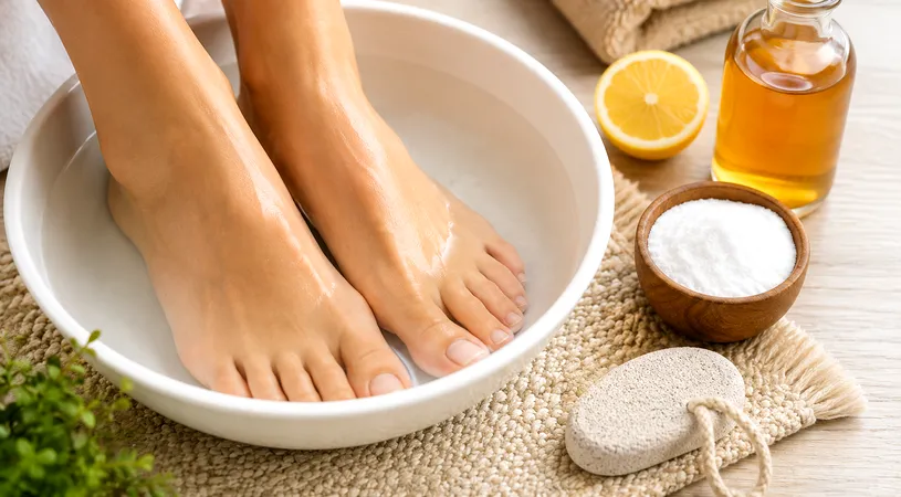 Remediul natural care te scapă de bătăturile de la picioare. Trucul simplu folosit de tot mai multe persoane acasă