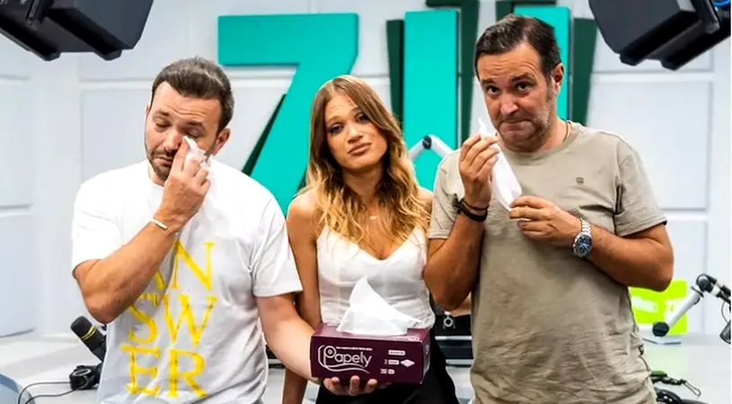 Moment de panică, în direct, la Radio ZU! Morar, Buzdugan și Emma, evacuați de urgență: Vai, cum îmi bate inima