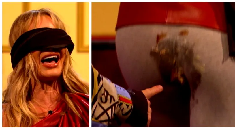 Amanda Holden de la Britain’s Got Talent s-a trezit cu un ecler in posterior. Scene socante la tv! VIDEO