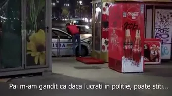Cum a convins un bucurestean niste politisti sa-l ajute sa comita o ilegalitate. Farsa GENIALA! VIDEO