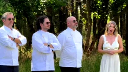 Începe MasterChef, sezonul 10. Înainte de marea premieră, jurații și simpatica Gina Pistol au făcut proba cântarului