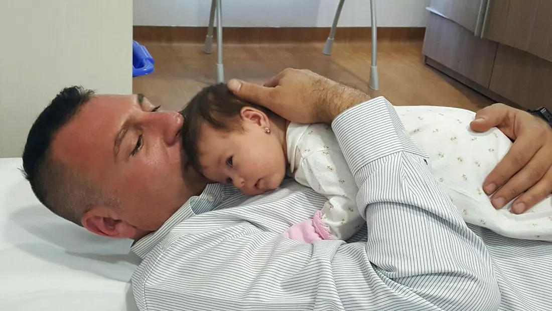 Christian Sabbagh, de urgenta cu fiica lui de o luna la spital! Ce a patit micuta! Manuta ei e umflata