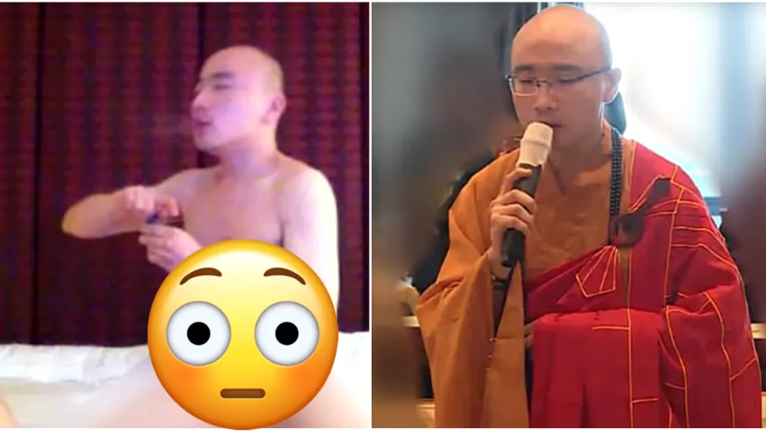 Calugari budisti filmati in timp ce faceau o orgie intr-un templu sfant! Au consumat mult alcool si droguri inainte. VIDEO socant