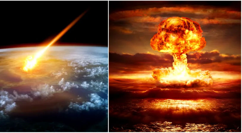 Explozia unui meteorit deasupra Rusiei a degajat de 10 ori mai multa energie ca bomba atomica de la Hiroshima! VIDEO
