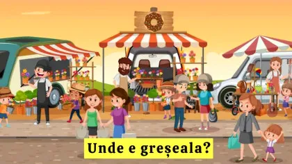 Test de inteligență | În această poză este o mare greșeală. Găsiți-o în 10 secunde!