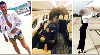 Stewardesa batuta de politistul de la Rutiera a plecat din tara! Tanara inca se teme de furia fostului iubit