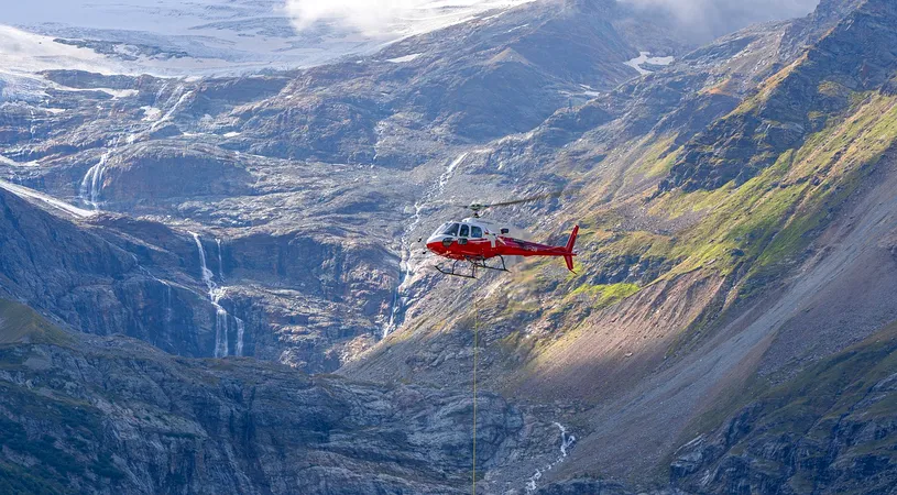 Tragedie aviatică! Un elicopter s-a prăbușit în munți!
