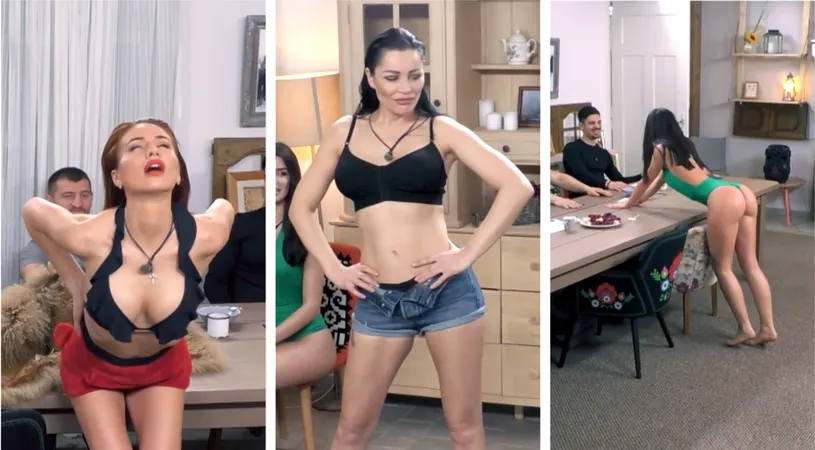 Iar a fost show incendiar in FERMA! Toate concurentele au participat la un concurs de Miss si proba costumului de baie a rupt audienta VIDEO