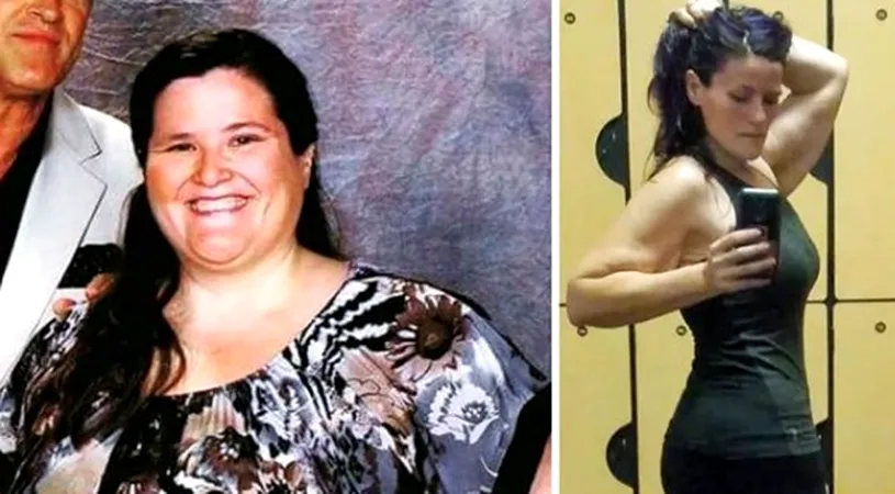 O femeie a slabit 127 de kilograme in trei ani, apoi s-a inscris intr-o competitie de fitness! Vrea sa castige 20.000 de dolari pentru a scapa de excesul de piele