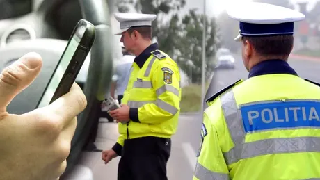 Cod rutier 2025. Ce pătești dacă te prinde Poliția cu mobilul în mână în timp ce conduci
