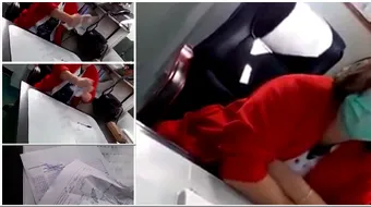 Medic filmat in timp ce refuza internarea unui pacient! A facut o criza de nervi si a inceput sa… VIDEO