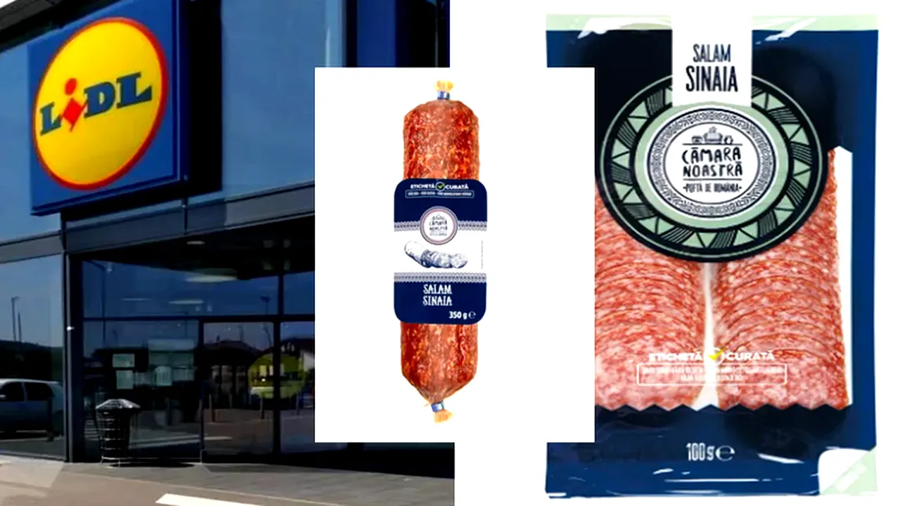 Ce mănânci, de fapt, când cumperi Salam Sinaia de la Cămara Noastră din supermarketurile Lidl 
