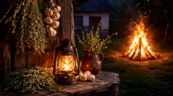 „Gura Lupului” și alte obiceiuri străvechi: cum se protejau românii de spiritele rele în noaptea de Sfântul Gheorghe