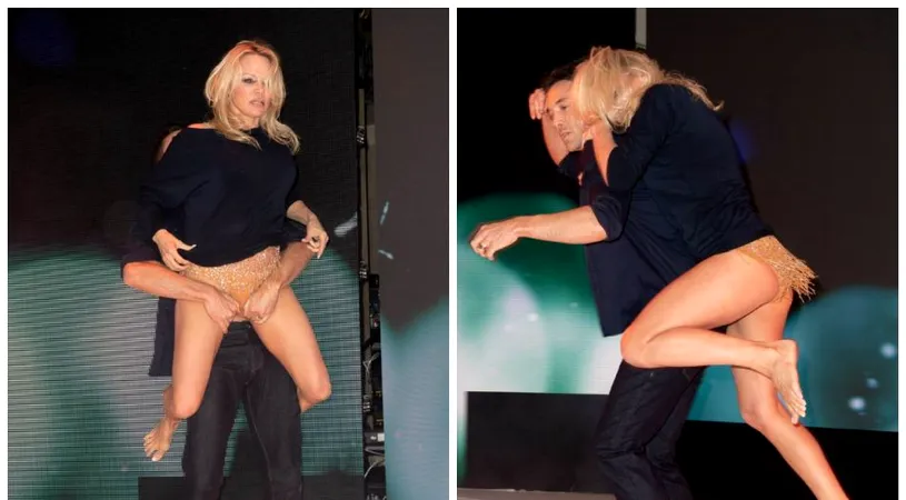 Pamela Anderson, sexy la 51 de ani! A fost protagonista unui dans lasciv, pe scena VIDEO