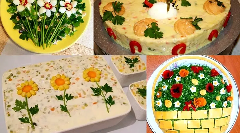 Ce salate speciale poți pregăti pentru masa de Paște. Rețete ușoare și foarte delicioase