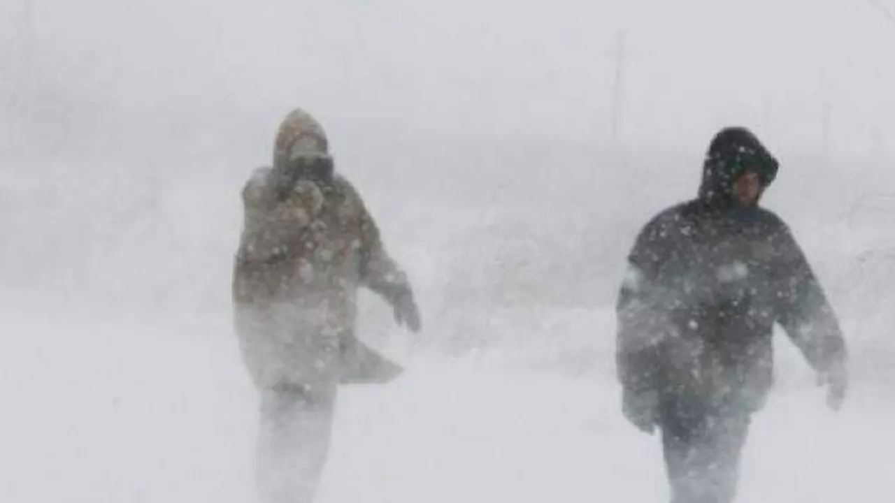 Romania va fi lovita de un vortex polar 