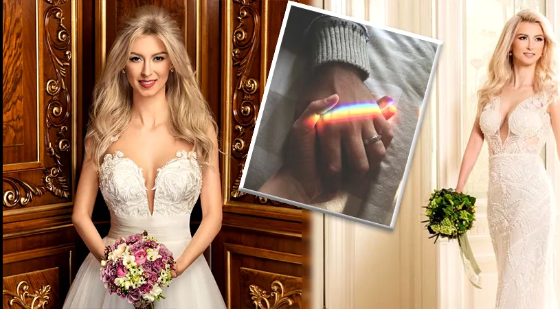Andreea Bălan și-a pus verigheta pe deget înainte de căsătorie