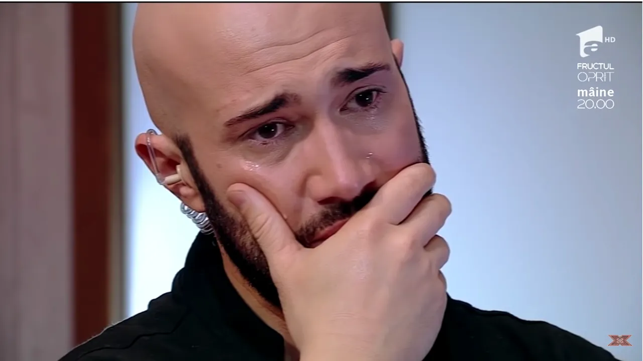 Mihai Bendeac plange la X Factor 