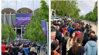 Mii de persoane nu au fost lăsate să intre la concertul Metallica. Țeapă de zeci de mii de euro pentru români – Imagini