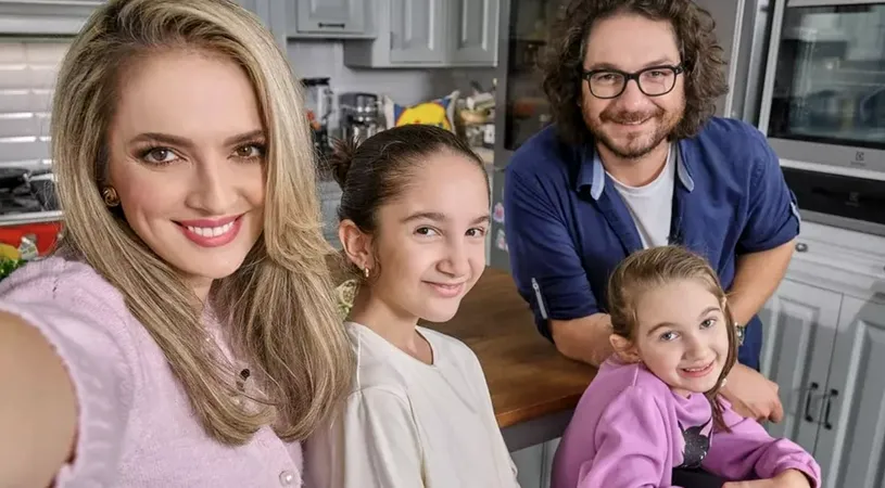 Chef Florin Dumitrescu, rețeta unei familii frumoase. Ce mari s-au făcut fetele lui! „Cresc două viitoare femei puternice”