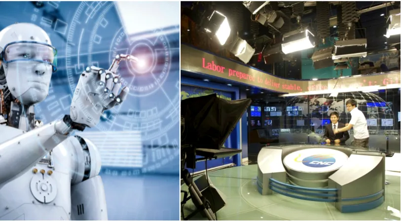 Robotii au inceput sa prezinte stirile in China si telespectatorii nici macar nu si-au dat seama! Imagini VIDEO socante